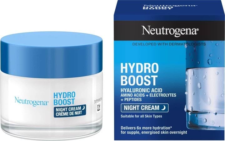 Крем для обличчя нічний Neutrogena Hydro Boost зволожуючий 50 мл