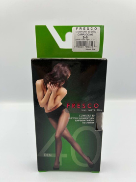 FRESCO колготы женские с широким поясом на бедрах Comfort 40den cappuccino 3, mini