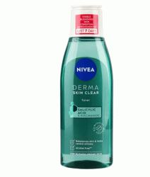 Nivea тонік для обличчя проблемна шкіра Derma Skin Clear, 200 мл