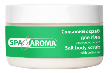 Скраб солевой Биотон для тела с кофейным маслом Spa&Aroma, 250 мл фото 1