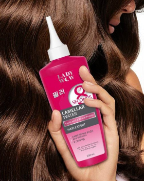 Вода ламелярная для волос LADY WOW 8 секунд 200 мл фото 4