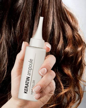 Филлер для волос LADY WOW Keratin ampoule с кератином 100 мл фото 6