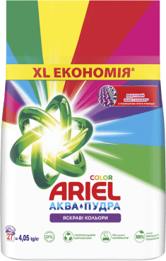 Пральний порошок Ariel Аква-Пудра Color 4.05 кг