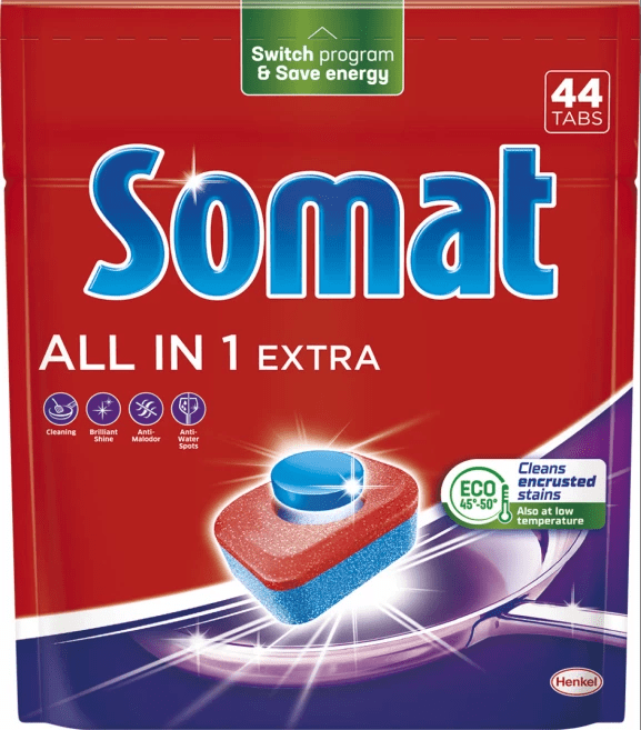Таблетки для посудомийних машин Somat All in One Extra 44 шт.