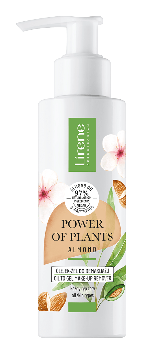 Пінка-масло для вмивання Lirene Мигдаль Power of Plants, 150мл