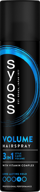 Лак для волосся Syoss Volume 4, 300 мл