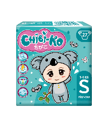 Chibi-Ko детские подгузники S 3-6 кг, 27 шт