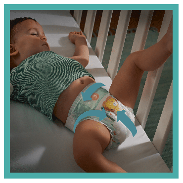 Pampers Active Baby підгузки Розмір 4 (9-14 кг) 49 шт, фото 9