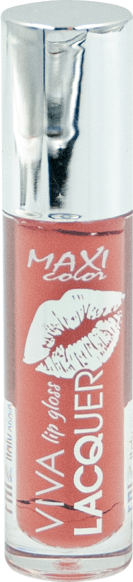 Помада для губ рідка глянцева Maxi Color Viva Lacquer Lip Gloss, 4,5 мл