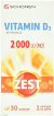 Витамин Zest D3 2000 МЕ капсулы 30 шт фото 2