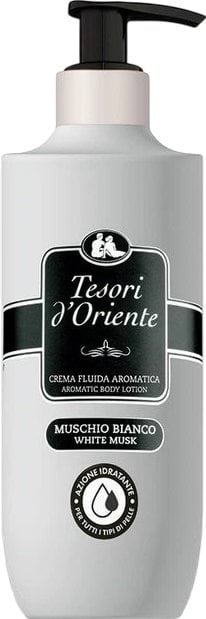 Лосьйон для тіла Tesori d'Oriente Muschio Bianco парфумований з білим мускусом 400 мл