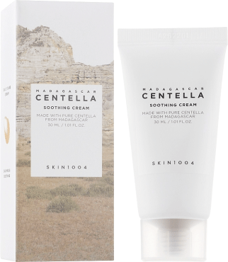 Крем для лица Skin1004 Madagascar Centella Soothing Cream успокаивающий с экстрактом азиатской центеллы 30 мл фото 2