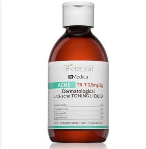 Тонік для обличчя дерматологічний проти акне Dr Medica TR-T 3,5 мл/1г, 250мл