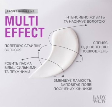 Маска-филлер для волос LADY WOW Protein Ampoule протеиновая 480 мл фото 5