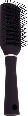Щетка для укладки Ewa Schmitt BoutiQue с вентиляционными прорезями и каучуковой ручкой 22 см