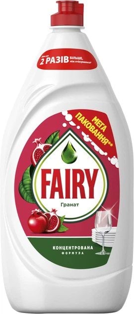 Засіб для миття посуду Fairy Clean & Fresh гранат 1.35 л