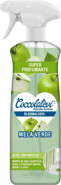 Багатофункціональний очисник COCCOLATEVI на спиртовій основі аромат зелене яблуко 750 мл