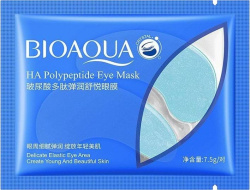 Патчі під очі гідрогелеві BIOAQUA з гіалуроновою кислотою та пептидами 7.5 г