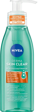 Гель для вмивання Nivea Derma Skin Clear для проблемної шкіри 150 мл