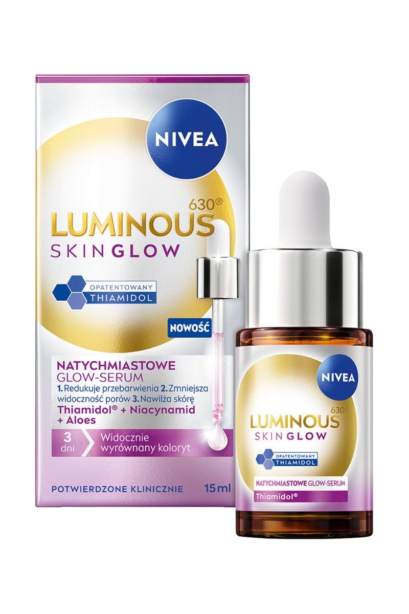 Сироватка для обличчя NIVEA Luminous630® SKIN GLOW, 15 мл