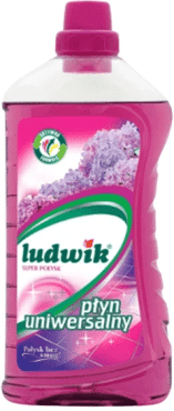 Универсальное средство для мытья пола Ludwik Супер блеск с ароматом сирени 1 л