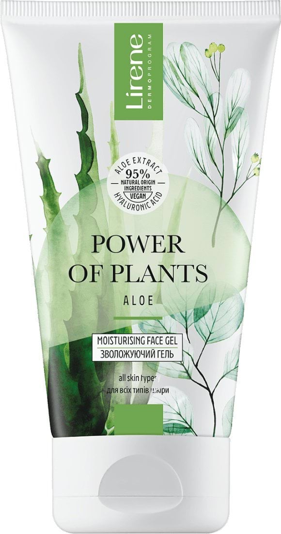 Гель для умывания Lirene Power of Plants Aloe увлажняющий 150 мл