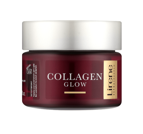 Крем для обличчя Lirene проти зморшок відновлюючий Collagen Glow 70+, 50 мл