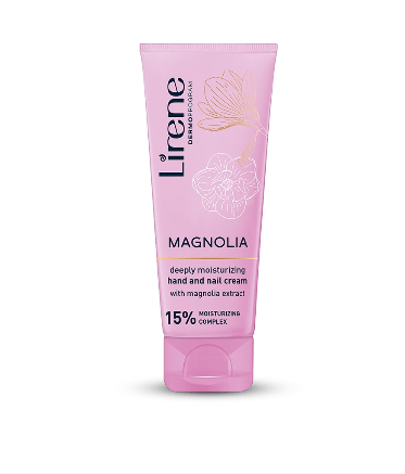 Крем для рук и ногтей Lirene "Интенсивно увлажняющий Магнолия", 75 мл