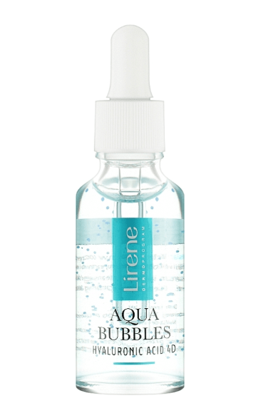Гідро-сироватка для обличчя Lirene зволожуюча Aqua Bubbles, 30 мл