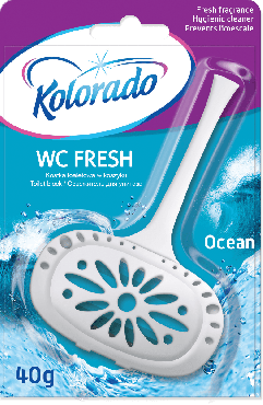 Блок для чистки унитаза Kolorado WC Fresh Морской 40 г