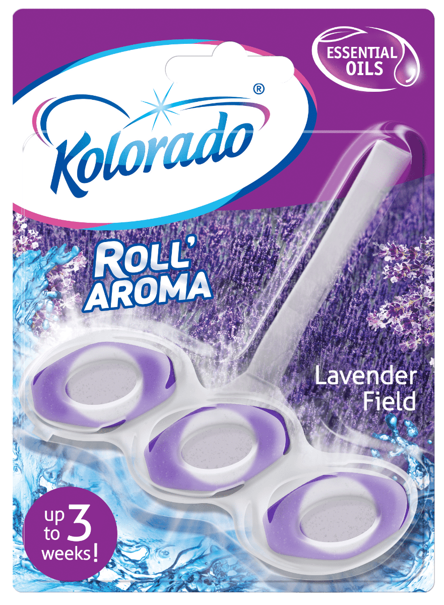 Блок для чистки унитаза Kolorado Roll Aroma Lavender Field 51 г