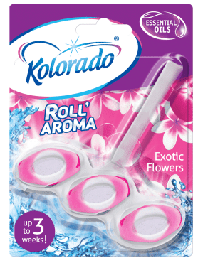 Блок для чищення унітазу Kolorado Roll Aroma Exotic Flowers 51 г