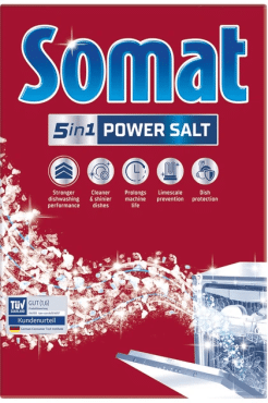 Сіль для посудомийної машини Сомат сіль 3X дію, 1.5 кг