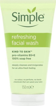 Гель для вмивання Simple Kind To Skin освіжаючий 150 мл