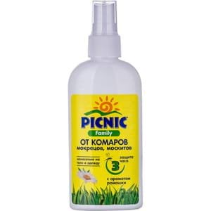 Picnic Family спрей лосьйон від комарів, 100мл