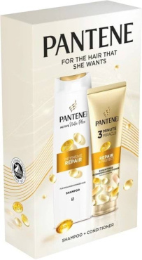 Набір для волосся Pantene Інтенсивне відновлення (Шампунь 400 мл + Бальзам-ополіскувач 220 мл) фото 1