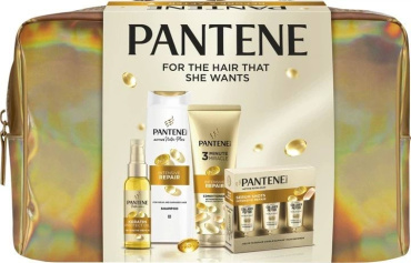 Подарунковий набір по догляду за волоссям Pantene Pro-V Інтенсивне відновлення в косметичці