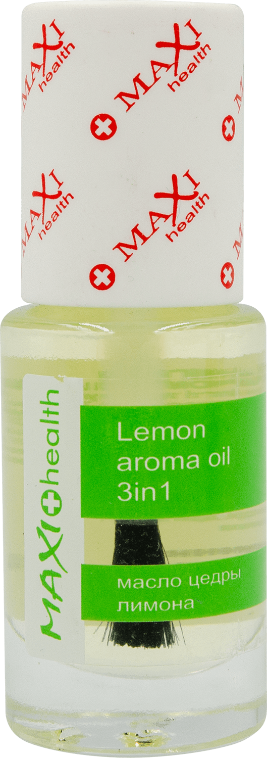 Масло с ароматом лимона Maxi Health 3в1 №03, 10 мл