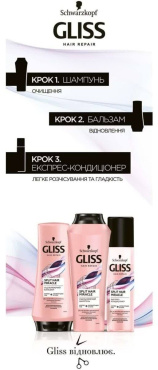 Експрес-кондиціонер GLISS Split Hair Miracle для пошкодженого волосся та посічених кінчиків 200 мл фото 4