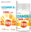 Витамин Zest D3 2000 МЕ капсулы 30 шт фото 1