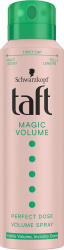 Фіксуючий спрей для волосся Taft MAGIC VOLUME 150ml
