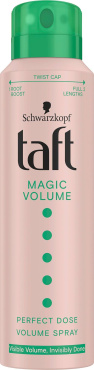 Фиксирующий спрей для волос Taft MAGIC VOLUME 150 мл