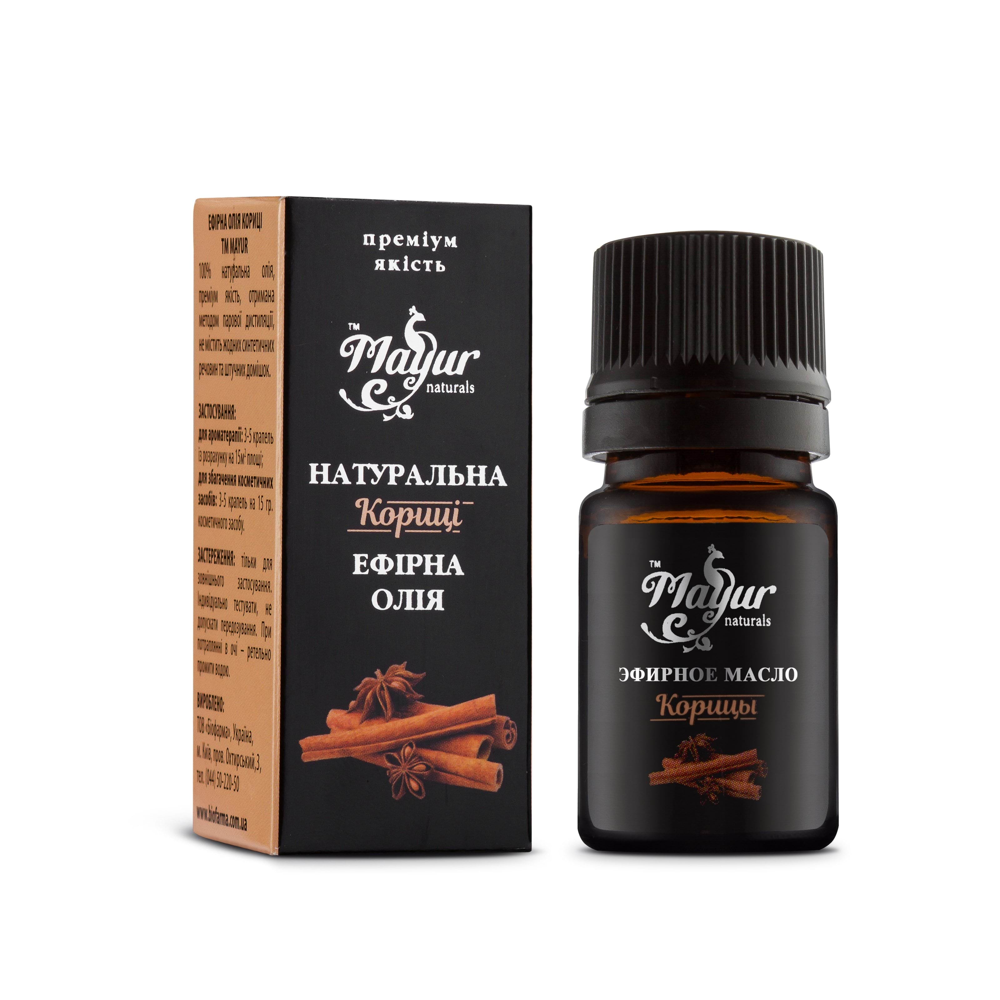 Mayur масло эфирное Корица, 5 мл