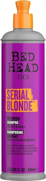 Шампунь для блондинок Tigi Bed Head Serial Blonde Shampoo 400 мл