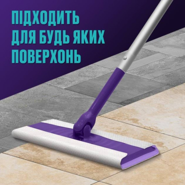 Швабра Vortex для уборки пола + сухие салфетки для подметания 5 шт. фото 3