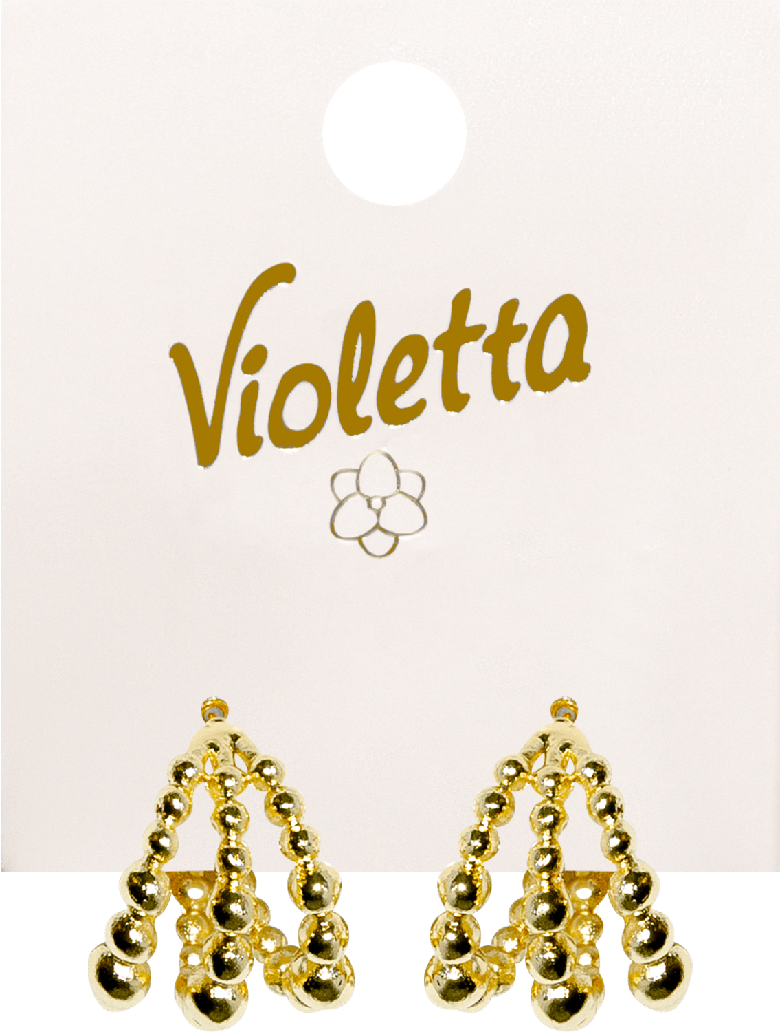 Violetta col. сережки арт. CH-SPR-21-9, 1пара