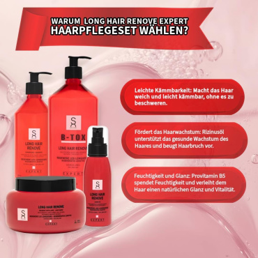 Шампунь Sacha Care Expert Long Hair Renove восстановление длины 500 мл фото 3