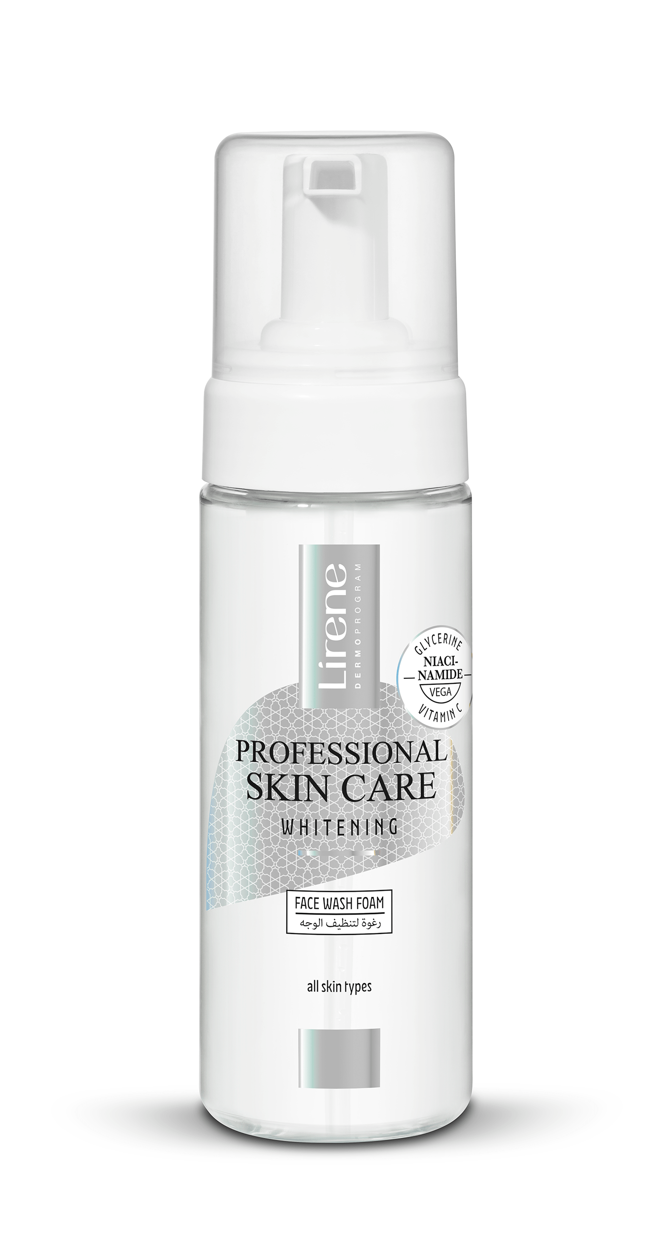 Пінка для вмивання Lirene відбілююча Professional Whitening, 150мл