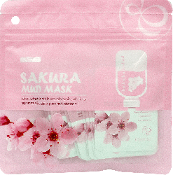 Набір масок для обличчя Laikou з екстрактом сакури, 5 г*12 шт