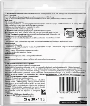 Подушечки от моли Raid лаванда 18 шт. фото 1